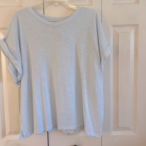 Ladies short sleeve knit top